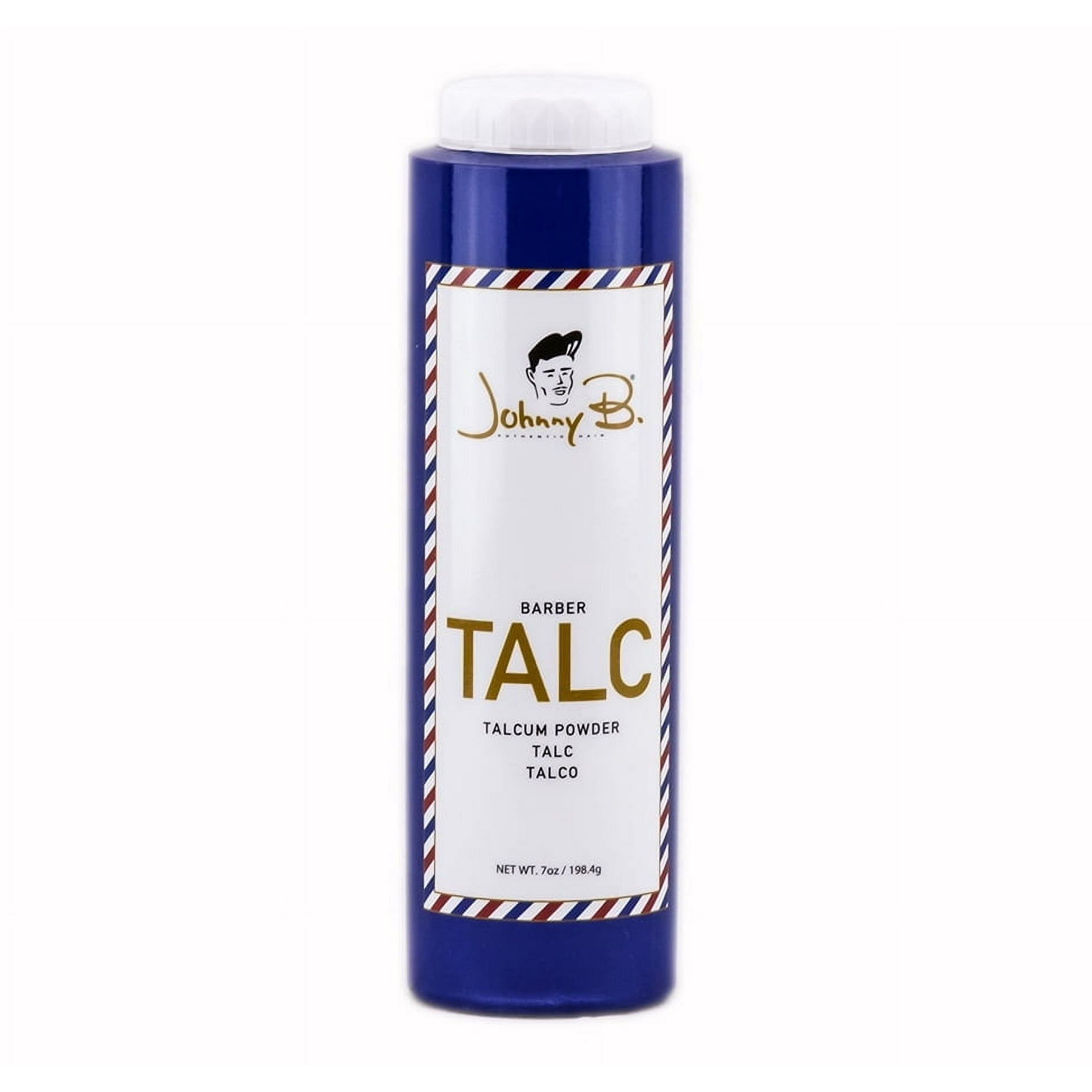 Johnny B. Professional Barber Talc Powder  7 oz