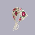thumbnail image 2 of 5 piezas de pañuelo para el pelo de ganchillo, bufanda floral para el pelo, diademas bohemias vintage, lazos triangulares para el pelo, accesorios para el pelo hechos a mano, 2 of 5