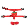 thumbnail image 2 of 1 Set Small Pet Harness Decorative Bunny Harness Summer Rabbit Leash Harness, 2 of 9