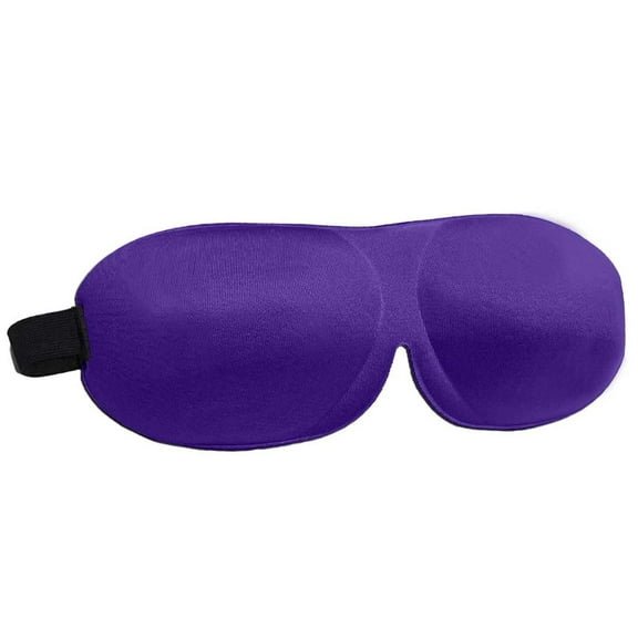 3D Eye Mask for Sleeping Eyelash Extensions, Lash Protector Cupped Molded Night Sleep Mask, Contoured Mask Eye Cover, Comfortable and Lightweight, Purple