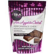 NLA For Her Her Appetite Control, Rich Chocolate Flavor, 30 soft chews