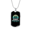 Military Chain (Gold), variant on Easily Distracted by Rottweiler Dog Tag Necklace Stainless Steel 24" Chain Silver Tone or Gold Tone