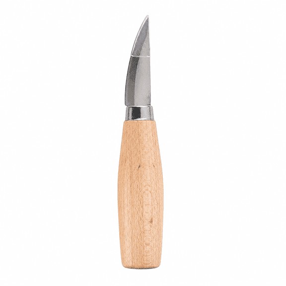 1-Piece Right Handed Wood Carving Tools Set, High Carbon Steel Blades, Beech Wood Handles for Detail Work