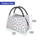 thumbnail image 2 of Fotbe Butterflies on Polka Dots Bolsa Térmica Portátil con Estampado, Bolsa de Entrega de Alimentos Aislada, Bolsa Reutilizable de Gran Capacidad para Comidas y Supermercado, 2 of 6