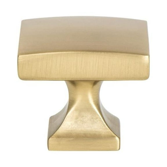 Berenson BE1204 1MDB 1.375 in. Century Edge Knob, Modern Brushed Gold