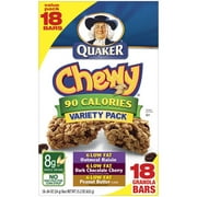 Angle View: Quaker Chewy Variety Pack Granola Bars, 15.2 oz