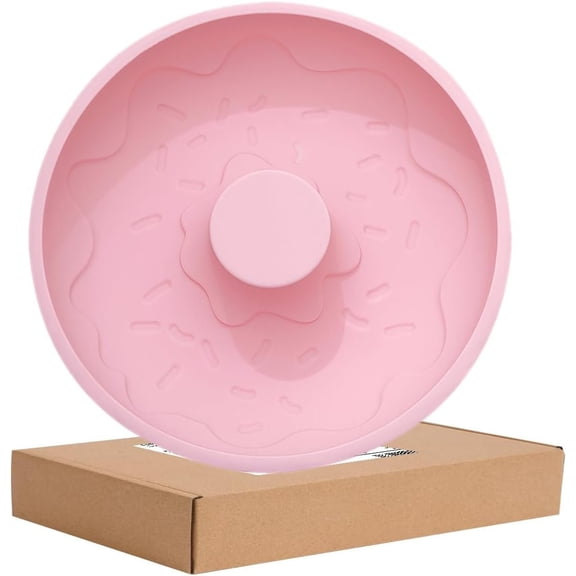 Big Size Donuts Pan Non-stick Cake Baking Molds for Bagel and Doughnut (8 Inch )