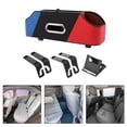 thumbnail image 3 of Organizador para el respaldo del asiento del coche, caja de pañuelos, 2 portavasos con ganchos, interior del automóvil Estilo A, 3 of 5
