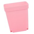 thumbnail image 5 of NFTIGB Plastic Square Plant Pot Planter 3.15 in / 8 cm with Tray Succulent Container Pink, 5 of 9