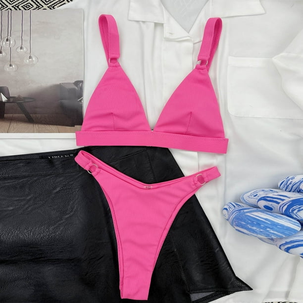 Aayomet Bathing Suit For Women Bikini Women Two Piece Swimsuit Push Up