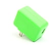 onn. 2.1-Amp Wall Charger, Apple Green