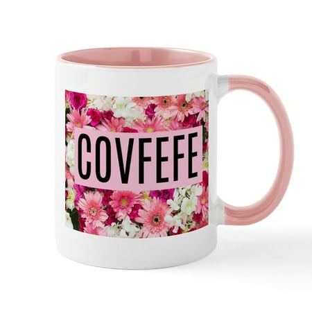 

CafePress - COVFEFE Ceramic Mug - 11 oz Ceramic Mug - Novelty Coffee Tea Cup