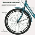 thumbnail image 5 of NAIZEA 20"/24"/26" Adult Tricycles, 7 Speed Three Wheel Bike Cruiser Trike with Large Basket for Men, Women, Seniors, 5 of 11