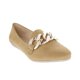 thumbnail image 4 of Balerina color camel con cadena dorada y textura ante 24.0 Dorothy Gaynor Balerina color camel con cadena dorada y textura ante 24.0, 4 of 6