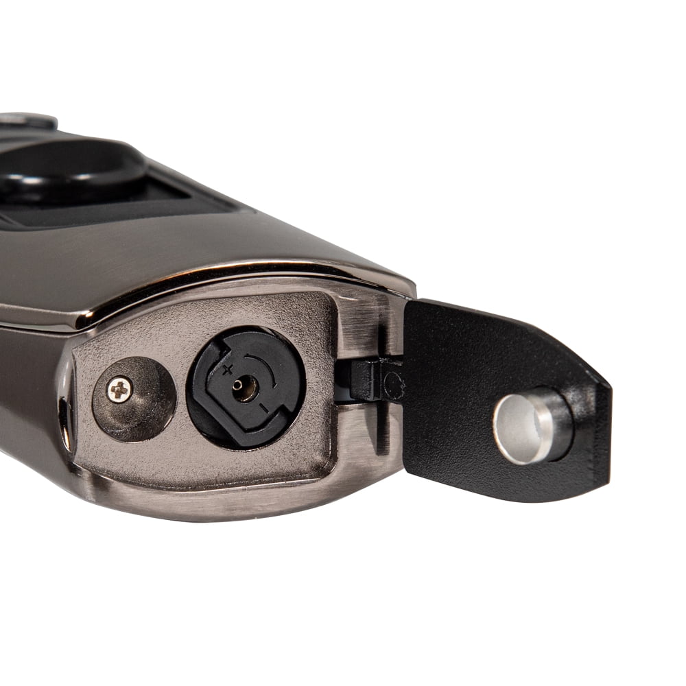 Vertigo Goliath (Big Buddha) Quad Torch Lighter with Punch Cutter - Gunmetal