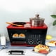 thumbnail image 3 of Estación De Desayuno Multifunción 4 En 1 Máquina De Desayuno Multifunción Mini Horno Sartén Sandwichera Tostadora Para El Hogar Verde Claro ANGGREK Electrodomésticos, 3 of 8