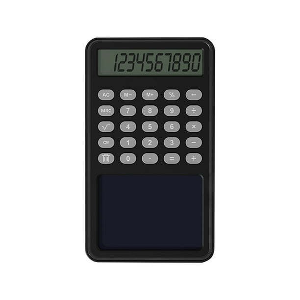 Calculator Writing Tablet Doodle Pad Calculators With Lock Button & E