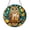 Acrylic 3.5 Inch, variant on Owl on Autumn Branch Stained Glass Style Suncatcher Window Hanging, Colorful Owl Bird Window Decor Ornament, Nature Inspired Decorative Glass Art Panel, Woodland Autumn Leaves Window Accent