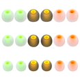 thumbnail image 1 of Mqimy Puntas De Silicona Para Auriculares: S, M, L, Se Adaptan A La Mayoría De Los Auriculares Internos (Agujero Interior De 3,8 Mm A 5,1 Mm), 9 Pares, 1 of 7
