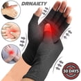 thumbnail image 2 of 2 Pairs Arthritis Compression Gloves, For Arthritis, Rheumatoid, Arthritis, Carpal Tunnel Pain, Compression Gloves For Arthritis For Women Men, Glov, 2 of 5