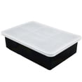 thumbnail image 2 of Square Ice Mold Tray With Lid, Silicone Ice Mold Tray, Whiskey Square Ice Mold, Stackable With Lid Ice Mold Tray, Easy To Release (1PC)., 2 of 6