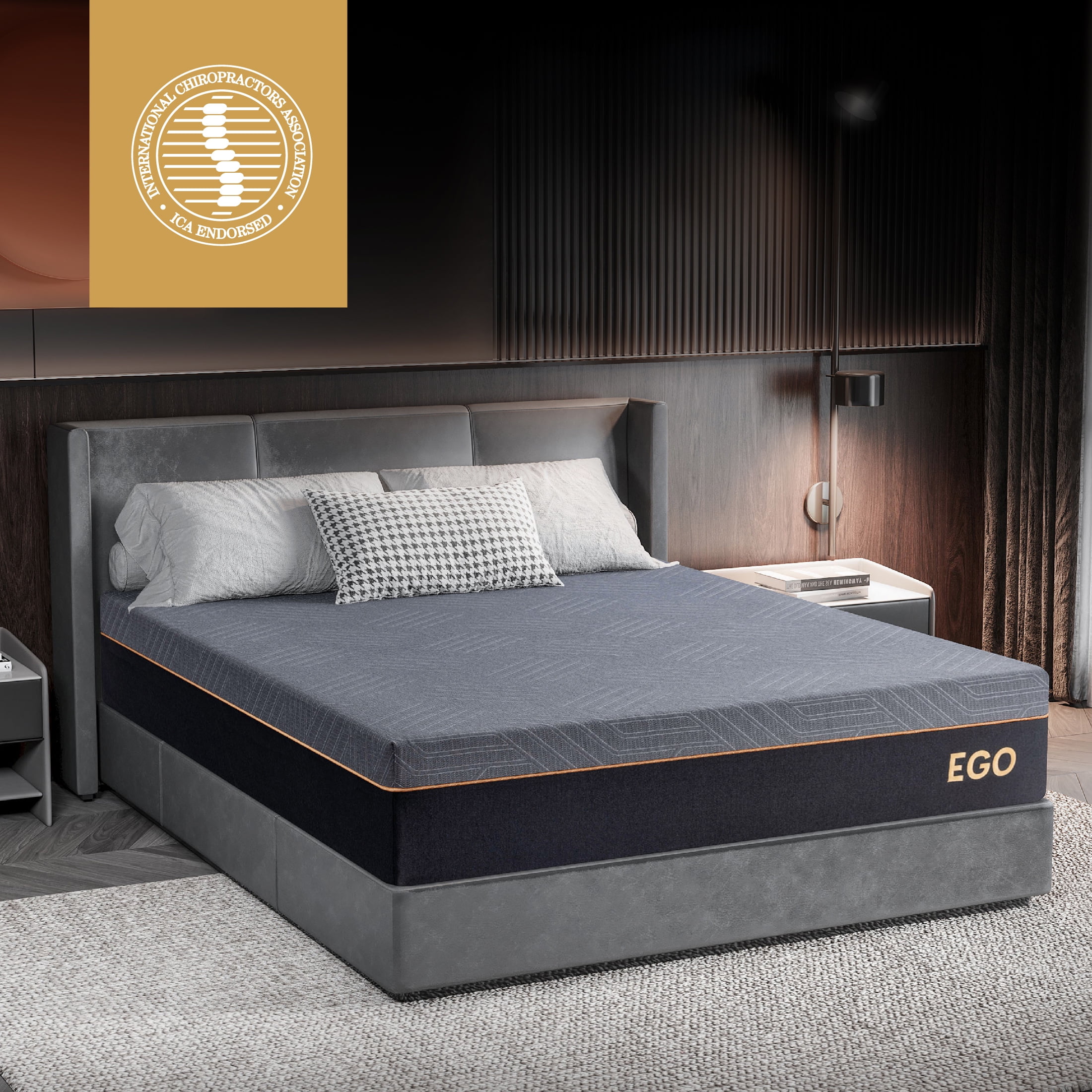 MLILY Ego 4.5 inch Sofa Bed Mattress, Memory Foam Mattress for Sleeper,  Full Size