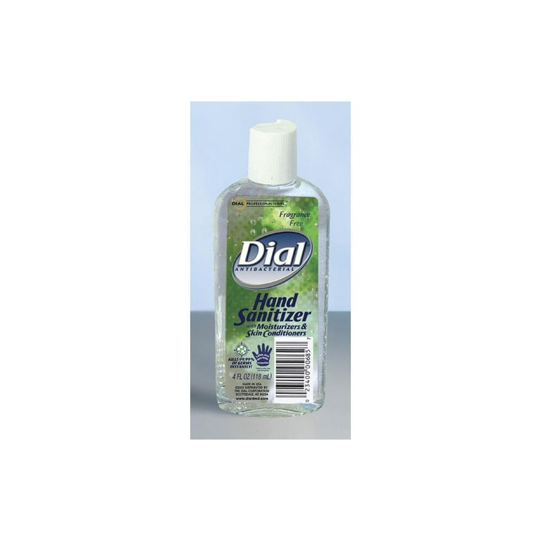 Dial hand online sanitizer 4oz