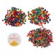 thumbnail image 3 of Cuentas De Madera De Colores, Redondas, 3 Tamaños Diferentes, Cuentas De Madera A Granel Coloridas Para Proyectos De Manualidades DIY ANGGREK Wooden Beads for Crafts, 3 of 8
