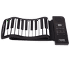 Elegantoss Folding Portable Mini Roll up Soft Silicone Electronic Keyboard Piano with 61-Keys ,Synthesizer & Built in Speaker