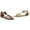 Gold, variant on 015-Rome Women's Gladiator Flat Sandal