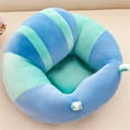 thumbnail image 4 of Child Seats Sofa,Baby Learn to Sit Cushion,Plush Support Seat,Soft Comfortable Infant Floor Seats,for Home Travel Car Chair 3-16 Months Newborn Blue, 4 of 6