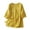 Yellow, variant on Womens Elbow Length Sleeve Tops Womens 3/4 Sleeve Cotton Linen Tops Casual Loose Fit Cute Daisy Print T Shirts Summer Round Neck Pullover Blouses Trendy Lightweight Soft Plus Size Tops