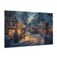 thumbnail image 2 of 1000 PCS Christmas Snow Scene in the Small Town - 1000 Piece scenery Puzzle,Collectible Puzzle Featuring Christmas,Create a festive atmosphere,Funny Wooden jigsaw puzzles,Every Piece is Unique, 2 of 6