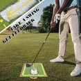 thumbnail image 4 of Estera de entrenamiento de golf para bateo de detección de swing, estera de impacto de golf premium, esteras de práctica de golf con retroalimentación de ruta, 4 of 5
