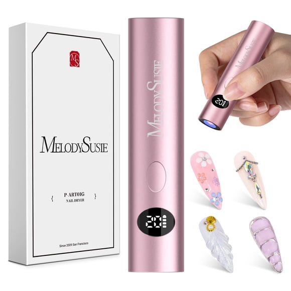 Luz UV para uñas de gel MelodySusie ART01G recargable