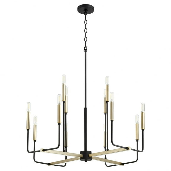 631-126980 Quorum Lighting Lacy - 12 Light Chandelier     -Traditional Installation