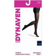 thumbnail image 3 of Sigvaris 982 Dynaven Sheer Closed Toe Pantyhose - 20-30 mmHg Black SL, 3 of 3