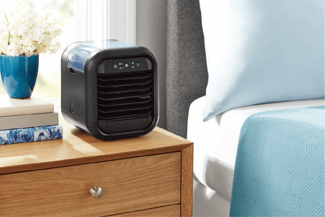 Mainstays Personal Space Mini Air Cooler, Black , Model DG1912B