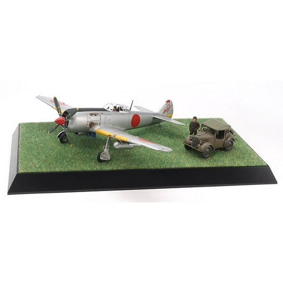 Tamiya America Inc 1 48 Nakajima Hayate Frankw Kurogane Scenery Set TAM61116 Plastic Models Airplane 1/48
