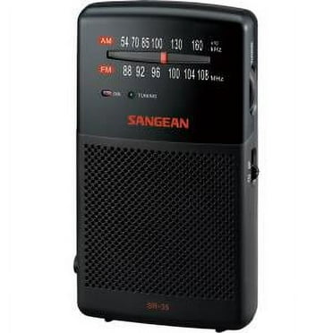Panasonic RF-P50 Pocket AM/FM Radio, Silver, Portable & Battery ...