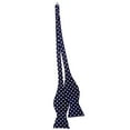 thumbnail image 1 of Hombres Formal Satin Pajarita Bowtie W Slit Zulema Corbata de moño, 1 of 4