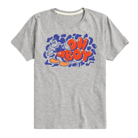 Disney - Oh Boy - Youth Short Sleeve Graphic T-Shirt