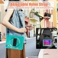 thumbnail image 3 of for iPad mini 6th Gen 8.3" 2021 Rugged Case, 360 Rotating Hand Strap Stand/Pencil Holder/Adjustable Crossbody Strap, [2 In 1] Protective for iPad mini 6th Gen 8.3" 2021, Blue, 3 of 12