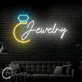 thumbnail image 2 of C-CRAFT Jewelry Led Neon Sign 33 inch for Storefront Display, Jewelry Store Wall Art Decoration, 2 of 4
