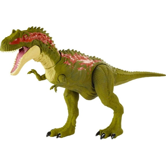​Jurassic World Camp Cretaceous Massive Biters Albertosaurus Dinosaur Action Figure, Toy Gift with Strike and Chomping Motion​​