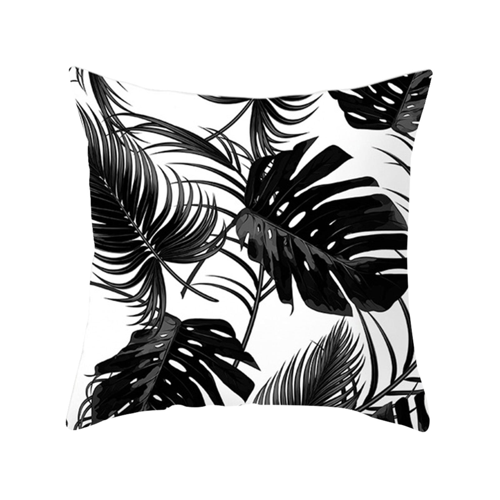 Details about   2 Piece Pillow Set Tropical Leaves 18x18 NEW 