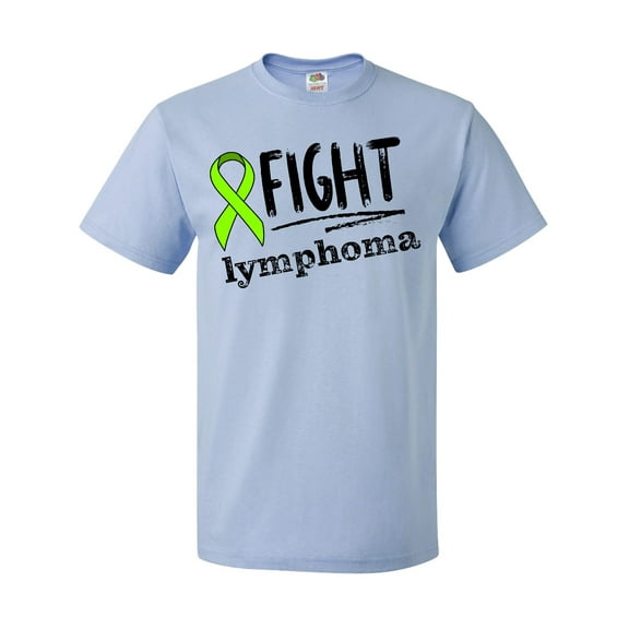 Inktastic Fight Lymphoma Lime Ribbon T-Shirt