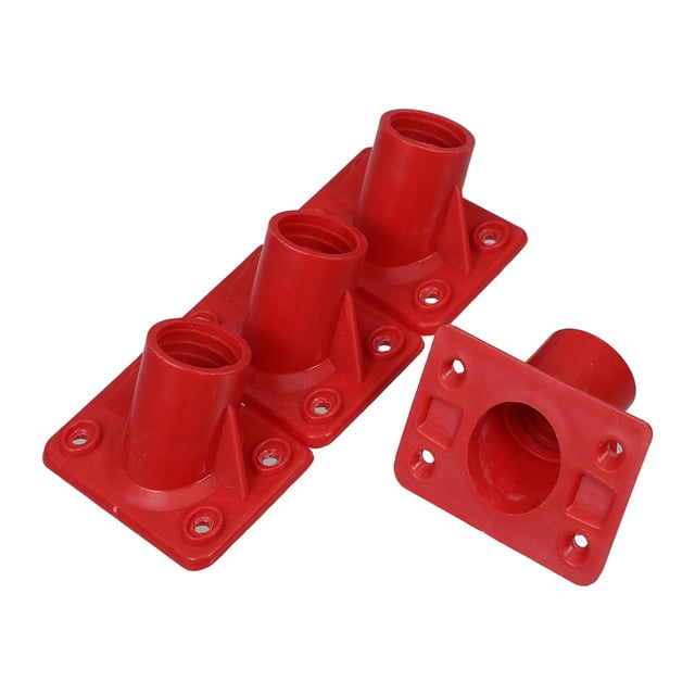 FOMIYES Accesorio De Plástico Rojo Para Conectar Mango De Asegurando Limpieza Rápida Y Firme