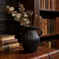 thumbnail image 5 of Uandlove Unbreakable Black Plastic Vase for Pampas Grass Dried Flowers – Modern Boho Farmhouse Tabletop Centerpiece, Shatterproof Small Vase for Coffee Table Desk Shelf Decor, 5 of 6