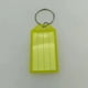 thumbnail image 5 of Llavero de plástico transparente con forma de concha de doble anilla, práctico llavero con etiqueta de matrícula de doble cara, 5 of 6